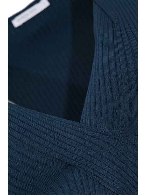 Top a costine in maglia di viscosa Patrizia Pepe | 8K0365 K300CA97